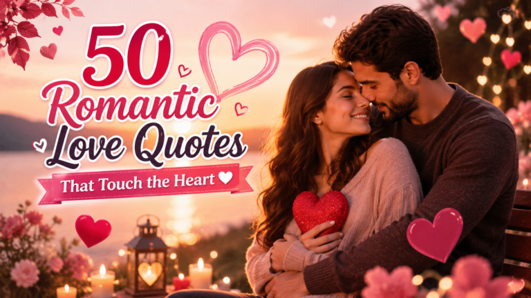 50 Romantic Love Quotes That Touch the Heart ❤️