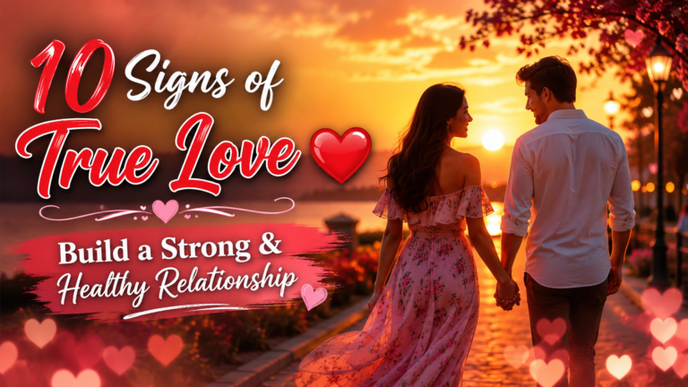 10 Signs of True Love in a Relationship ❤️