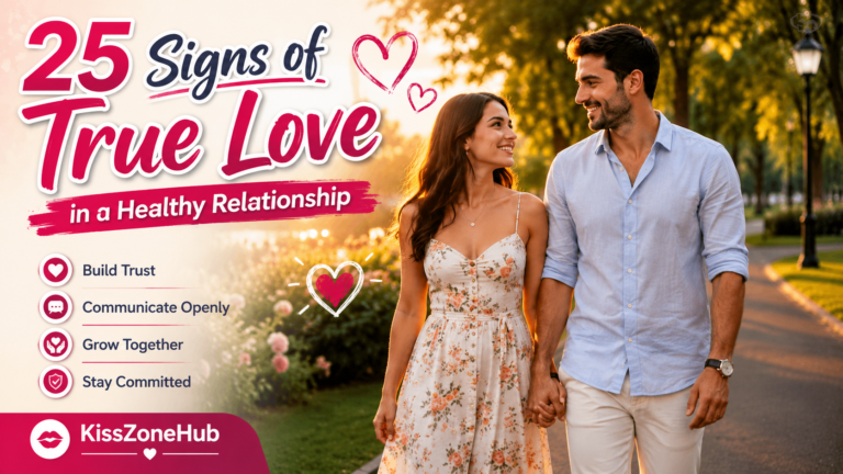25 Signs of True Love in a Healthy Relationship | KissZoneHub